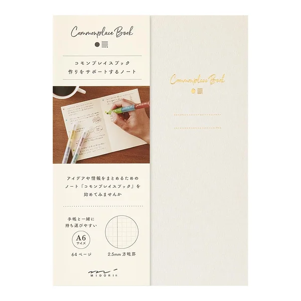märkmik Midori Commonplace book A6