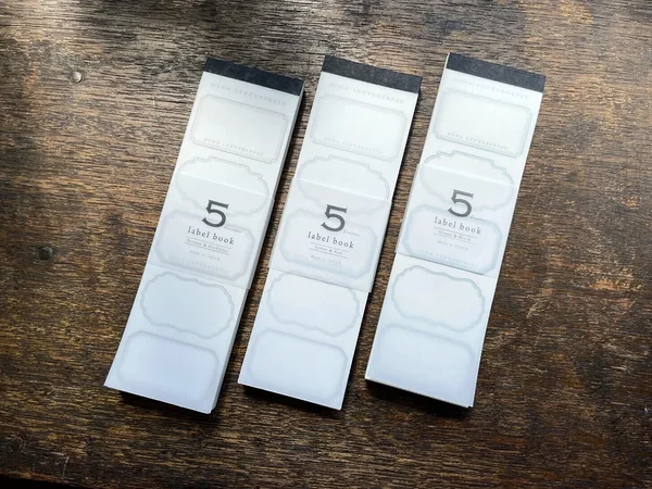 disainpaber 5 Label Book, OEDA Letterpress