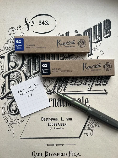 Kaweco G2 Roller Ball täitesisu 0.7 (1tk)