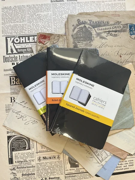 Moleskine Cahiers Pocket notebooks (3pcs)
