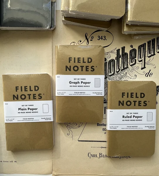 märkmik Original Kraft (3-pakk), Field Notes