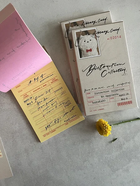 notepad Distraction Collection, Mr. Eggplants