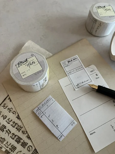 paberteip Blank Note, Mr. Eggplants