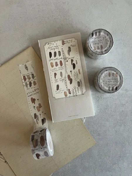 washi teip Holiday Mood, Mr. Eggplants