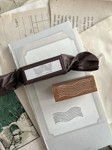 rubber stamp Postal stamp, Jieyanow Atelier