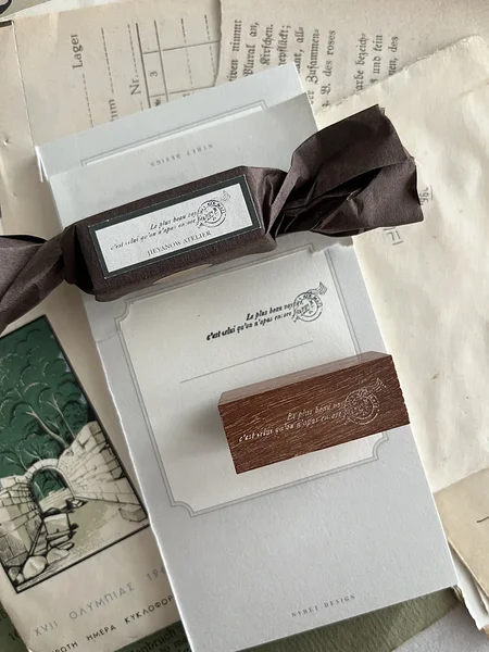 rubber stamp Le Plus Beau Voyage, Jieyanow Atelier