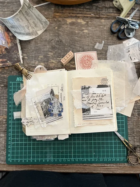 Päevikukollaaži eripäradest