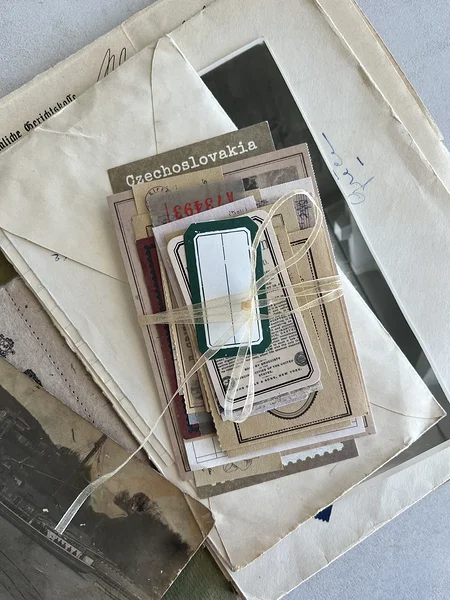 [destash] A set of collage papers vintage vibe, 25 pcs