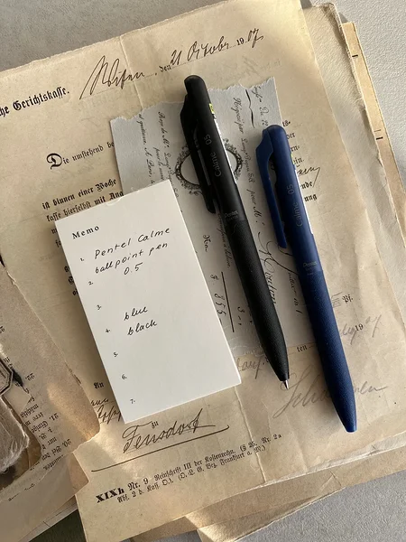 ballpoint pen Calme, Pentel