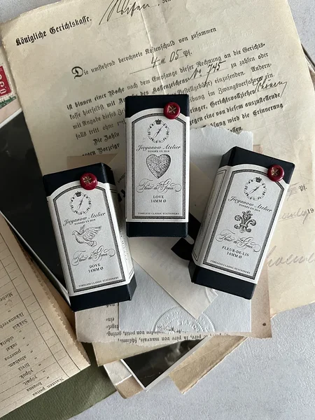 rubber stamp Fleur de Grace, Jieyanow Atelier