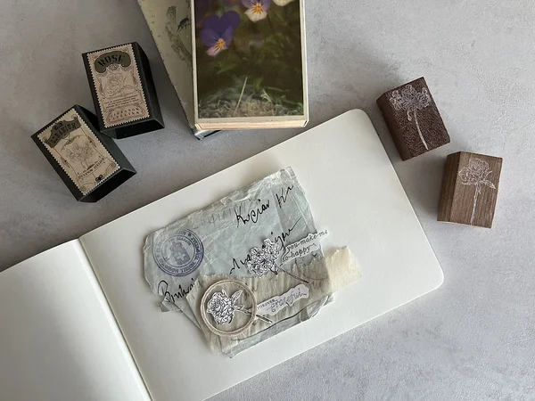 rubber stamp Garden of Inspiration, Jieyanow Atelier