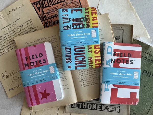 Võimalikud Hatch Show Print variatsioonid