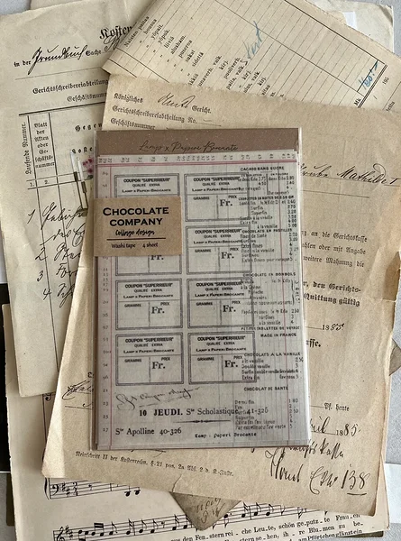 kleebis Chocolat, Lamp Paperi Brocante