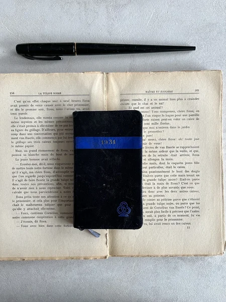 [vintage] pocket agenda from 1930s