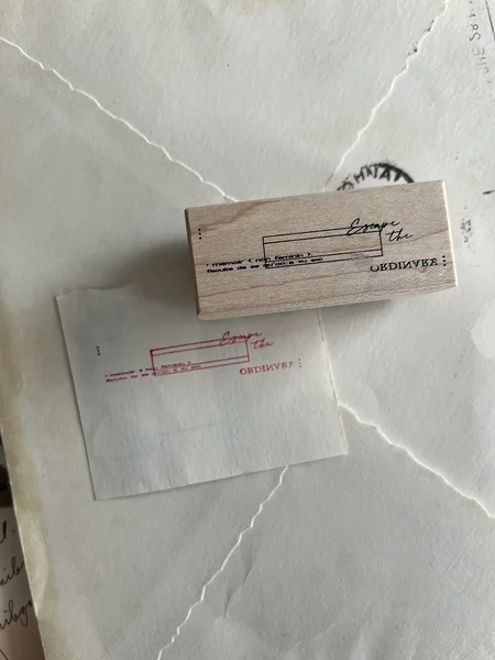 [preloved] Nyret rubber stamp