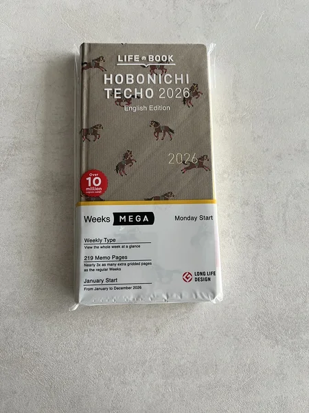 [destash] Hobonichi Weeks Mega 2026 