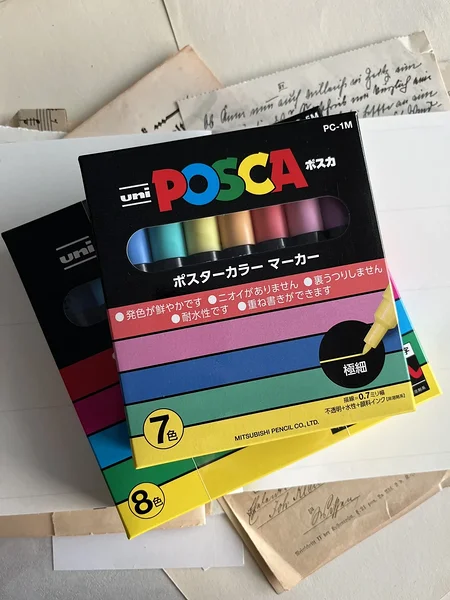 POSCA markerid (erinevad), uni