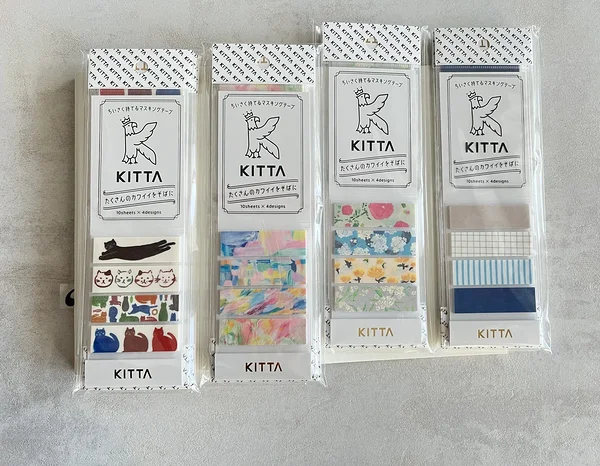 washi teip KITTA by HITOTOKI, King Jim