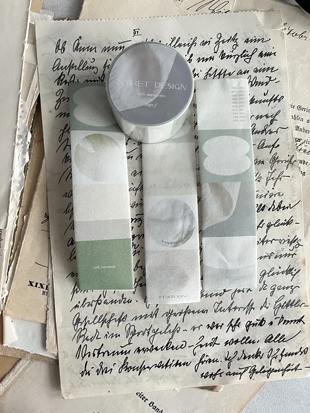 washi teip Soft Moments, Nyret Design