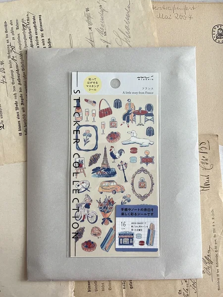 kleebised French motifs, Midori