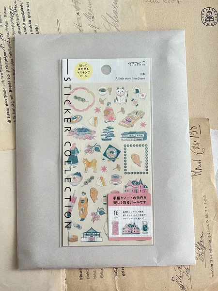 kleebised Japanese motifs, Midori