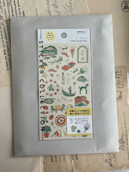 kleebised Italian motifs, Midori