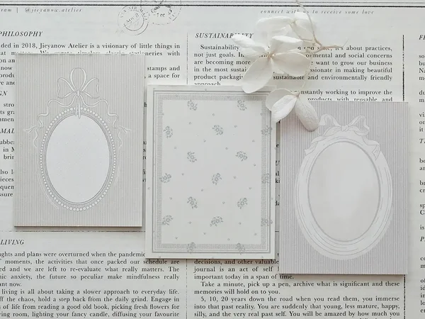 craft papers Daily Notepad VI, Jieyanow Atelier