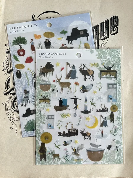 stickers Protagonists I, Cozyca