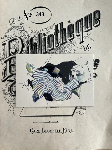 postcard Sleepless Nights, Cozyca