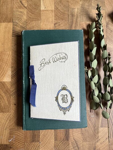 Junk Journal Best Wishes