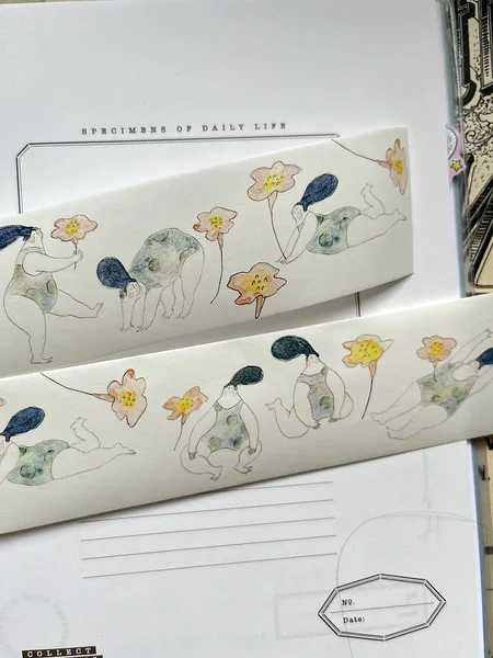 [destash] dodolulu washi tape planting