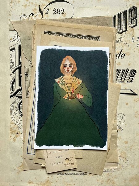 postcard Light Up Postcards for You, La Dolce Vita