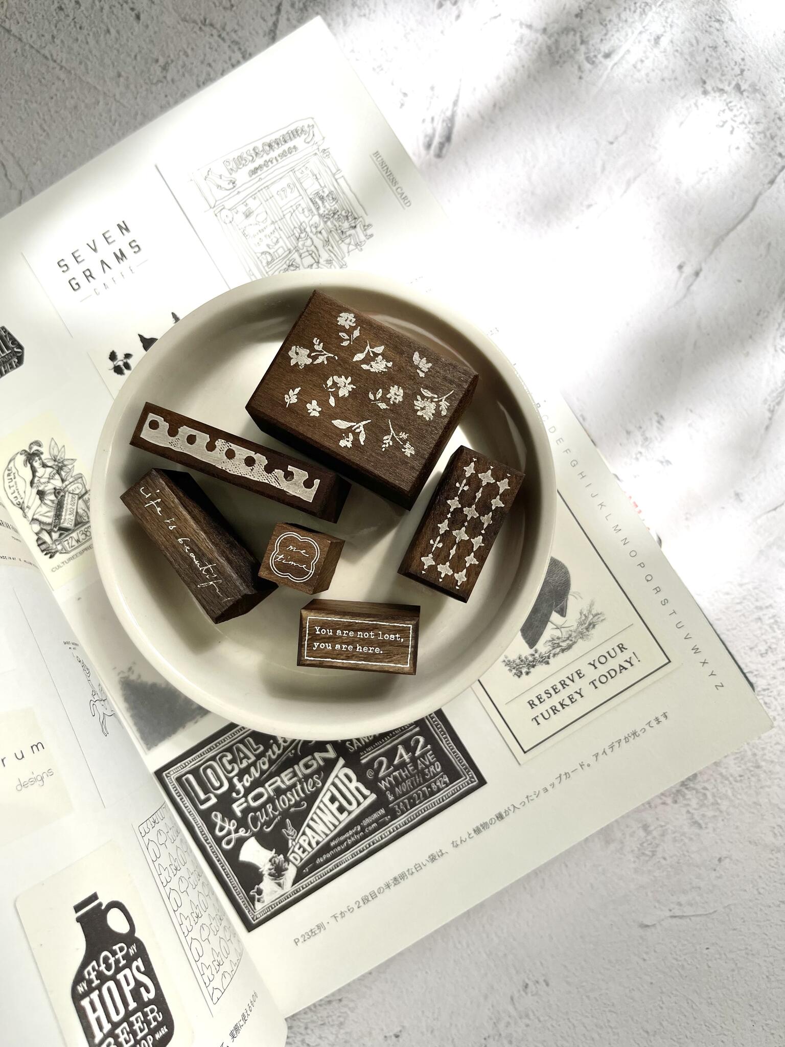 How to use, clean and store rubber stamps