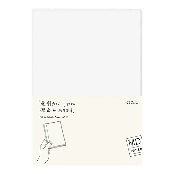 clear notebook cover for A5, MD Paper