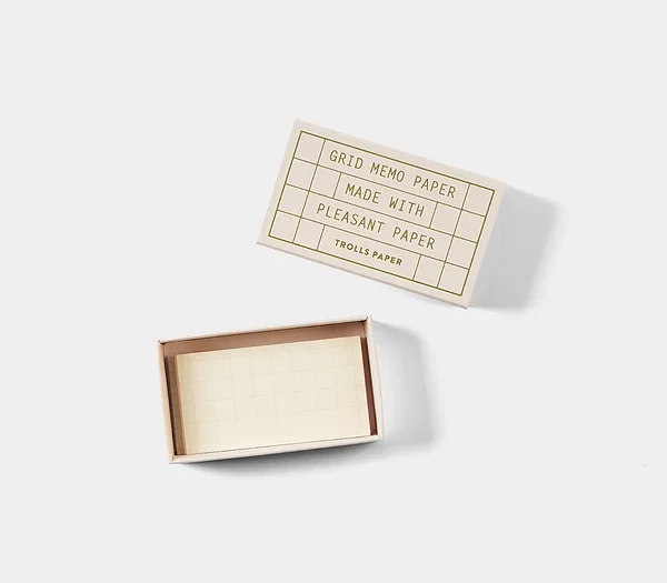 Grid Memo Paper, Trolls Paper