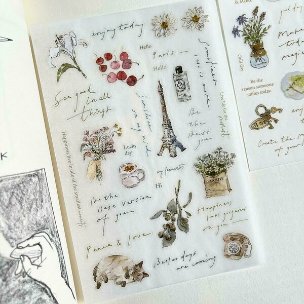 print-on stickers Chill, Pion