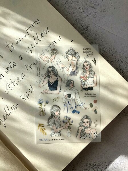 siirdekleebis Sketch Girl, Pion