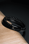 Men&#x27;s leather bracelet Uhtred nr.4