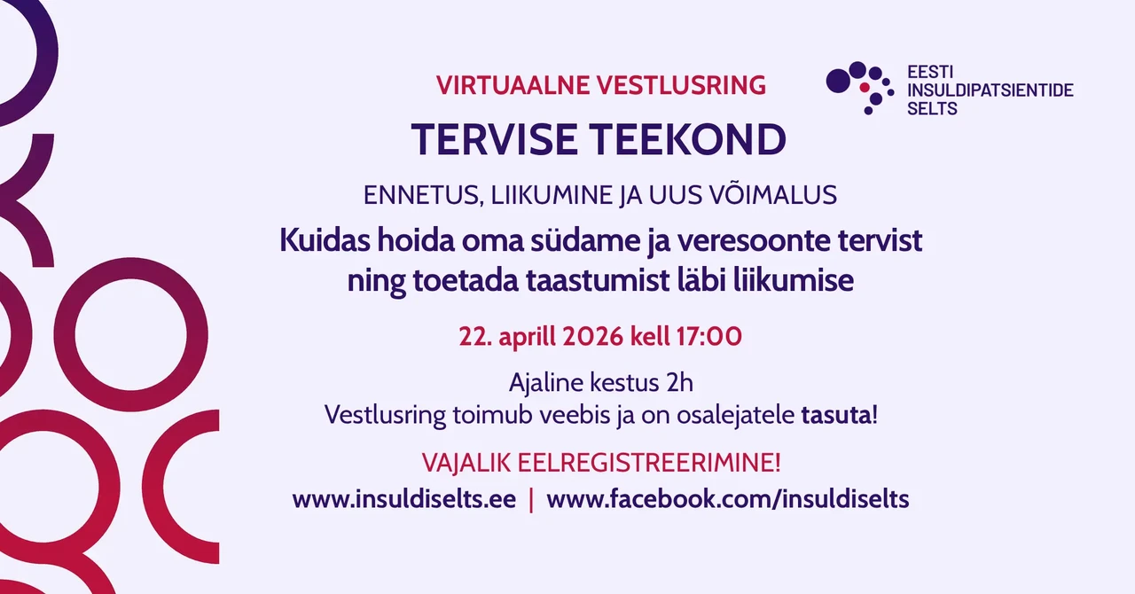Virtuaalne vestlusring "TERVISE TEEKOND"