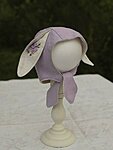 Bunny hat smallest lilac c