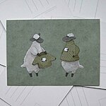 Postkaart lambad (1)