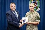 The Baltic Defence College’s Medal of Merit Silver to Lieutenant Colonel (ret) Vilmantas Norvaišas