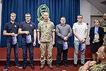 The Baltic Defence College’s Valuable Gift to Mr Raido Saar, Mr Oliver Toots, Mr Tarmo Pent, Mr Jaanus Tikka and Ms Alge Kuppart