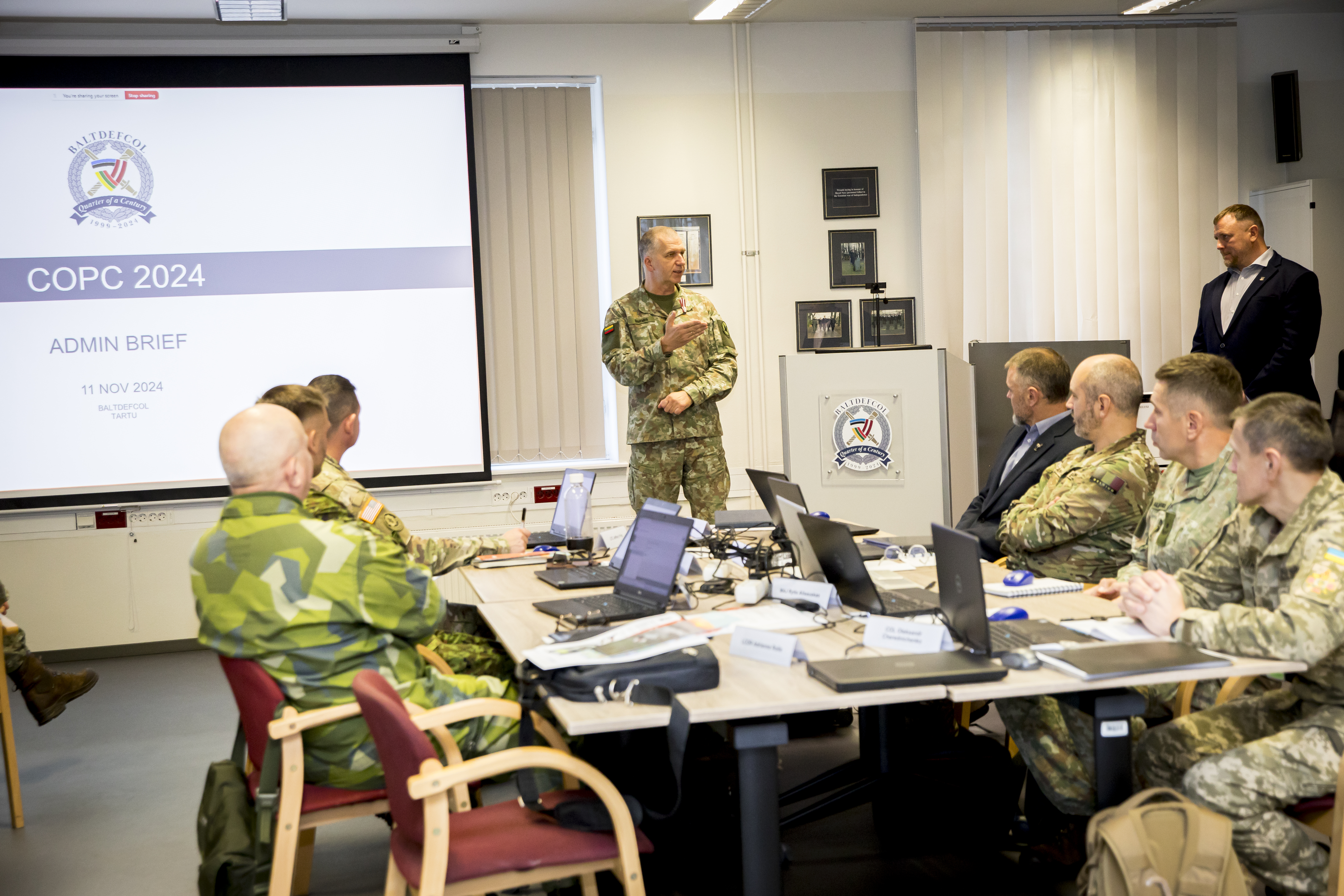 NATO Comprehensive Operations Planning Course (COPC) Now In Progress ...