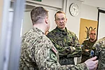 MG Kalliomaa and BG Fryc meeting with the JR25 participants.