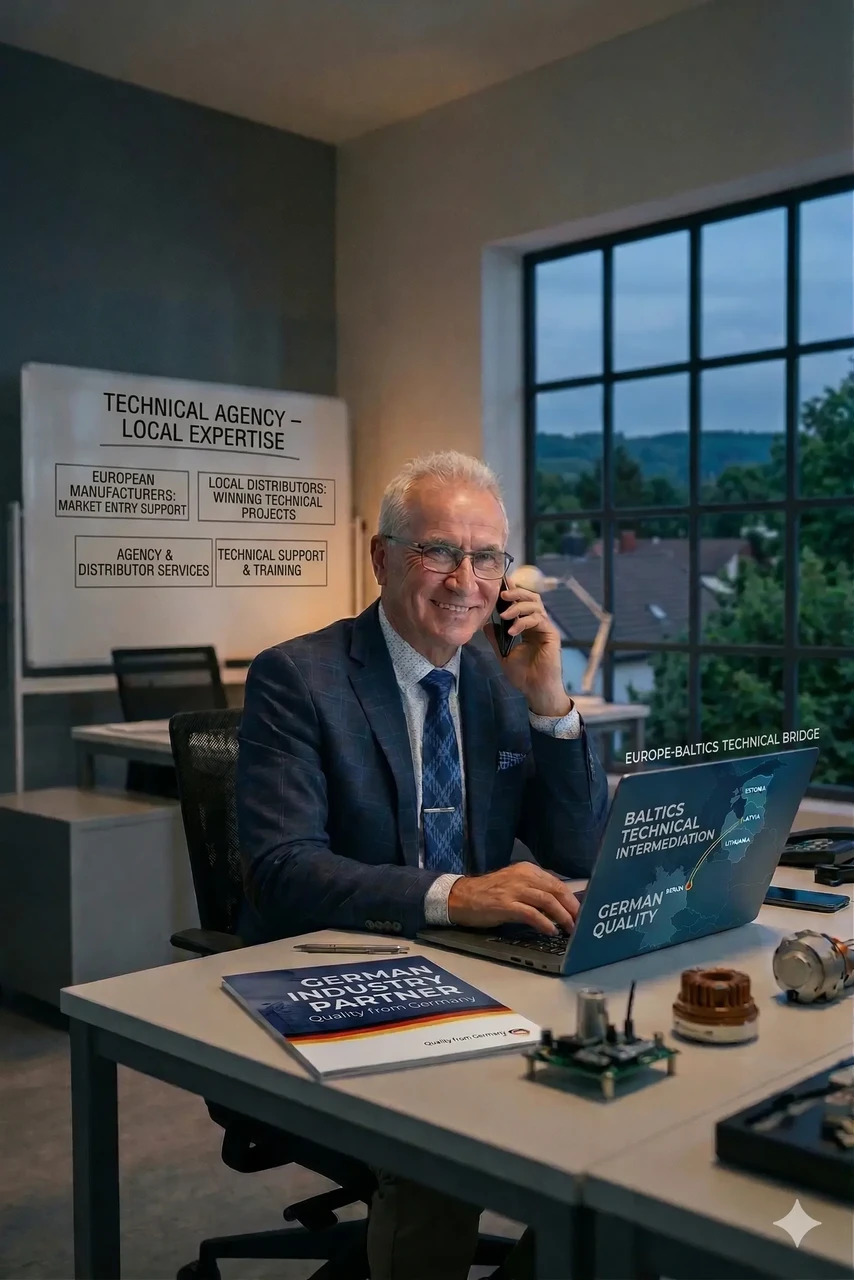 Tarmo Riit, technical agency services in Baltic