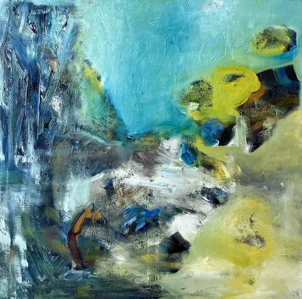 Airy. 2014, oil on canvas, 90 x 90 cm