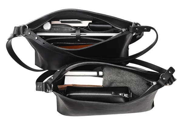 Bag with and without inside pockets
