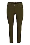 Dark olive swzalin trousers 1