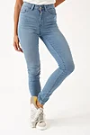 Tulga high waisted skinny jeggings in light blue 1a